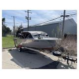Mirrocraft Aluminum Fishing Boat With Trailer