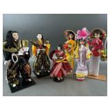 (6) Asian Dolls