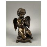 Bronze Statue of Praying Child
