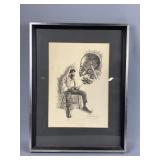 Signed Original Etching "Satchmo"