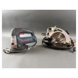 Kawasaki Circular Saw & Bosch Jigsaw