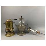 Antique Brass Samovar, Coffee Percolator, & More