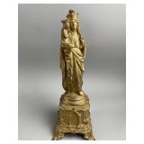 Gilt Statue of St. Anne de Beauprï¿½