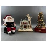 Light Up Mini Christmas Tree Music Box  & More