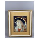 Vtg Framed Reproduction by Renoir