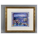 Original Signed Seriolithograph on Paper w/ COA