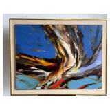 "Solar Flameï¿½ Signed Painting