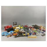 Assorted Toy Cars, Planes, & More