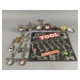 Tiffany & Co. Mini Clocks & Key-Chains