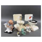 Assorted Toy Toilets