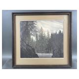 Signed & Numbered Framed Landscape