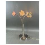 18" TallFloral Desk Lamp