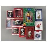 Lenox, Hallmark Christmas Ornaments & More