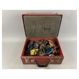 Vintage Tool Box with Hand Tools