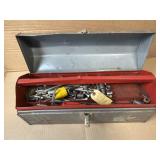 Craftsman Metal Tool Box Filled w/ Misc Tiols