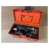 Toolbox Filled with Plumbing Supplies