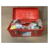 Toolbox Filled with Plumbing Supplies