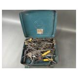 Makita Metal Box Filled W/ Drill Bits
