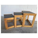 Nest of Wooden Tables