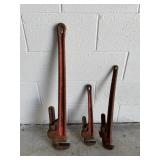 Vintage Heavy Duty Rigid Pipe Wrench & More