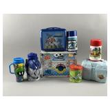 Vtg Masters of the Universe Lunch Box/Thermos/More