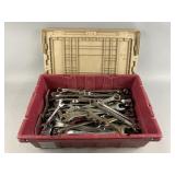 Lot of Assorted Metal Wrenches