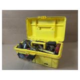 Toolbox Filled with Socket Wrenches & More