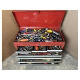 Large Tool Box w/ Tools