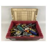 Lot of Assorted Screwdrivers & Tools