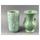 Vtg Nelson McCoy Pottery Cylinder & More