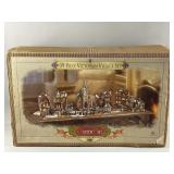 Vtg Grandeur Noel Victorian Village Set