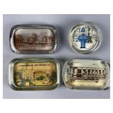 Antique Advertising Paperweight & More
