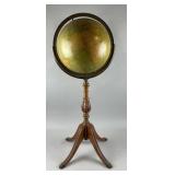 Vtg Replogle Terrestrial Globe on Wooden Stand
