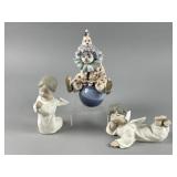 Vtg Lladrï¿½ "Having a Ball" Porcelain Clown & More