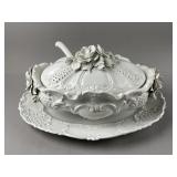 Vtg Ardalt" Italian Porcelain Soup Tureen Set