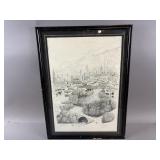 Framed/Signed "Kakopetria" by Thompson