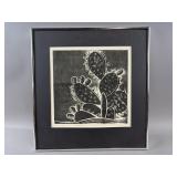 Numbered/Signed/Framed "The Cactus #2"