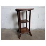 Vintage Wood Plant Stand