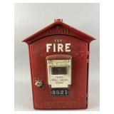 Vtg Fire Alarm Box Manufactured by Gamewell Co.