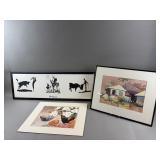 Framed Picasso Don Quixote Print & More