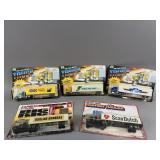 Vintage Die Cast Toy Trucks NIB