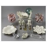 Vtg Lenox 24K Gold Trim Porcelain Figurines & More