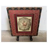 Vintage Christmas Fireplace Screen