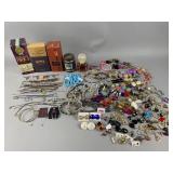 Vintage Cologne & Costume Jewelry