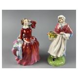 Vtg Royal Doulton "Market Day" Figurine & More