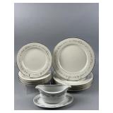 Vintage Noritake Ivory China Plates & More