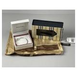 Pandora Silver Bracelet & Silk Coach Scarf