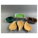 Vintage Haeger Pottery Tray & More