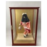 1950ï¿½s Japanese Doll & Glass Case