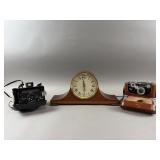 Mantle Clock , Argus 35mm & Polaroid Camera
